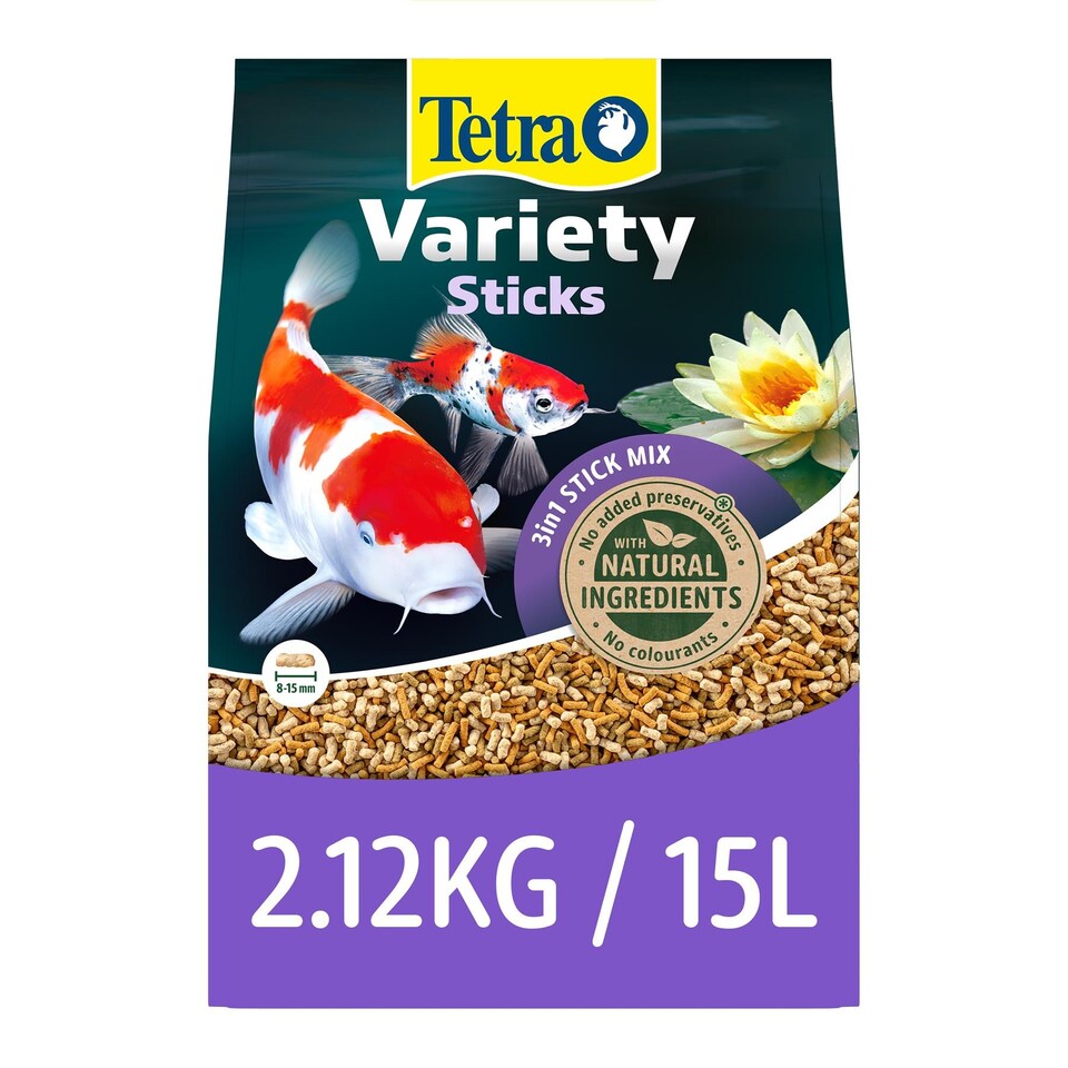 Tetra Variety Pond Sticks 15 Litre Bag