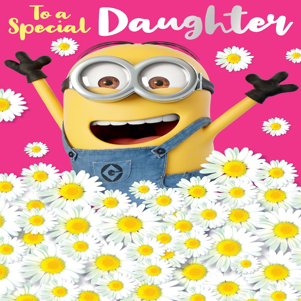 image 1 of Despicable Me Daughter Birthday Card