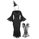 image 1 of Spider Witch Costume | Black | XL
