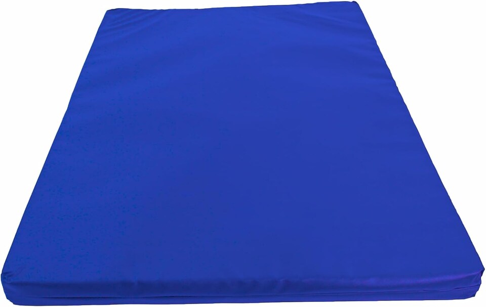 image 1 of Actiaspet Heavy Duty Waterproof Dog Crate Bed with Hard Wearing 1000D Polyester Faux Leather Outer (Blue, XX Large)