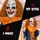 image 4 of HOMCOM Circus Clown Halloween Decoration, Outdoor Animated Prop for Party