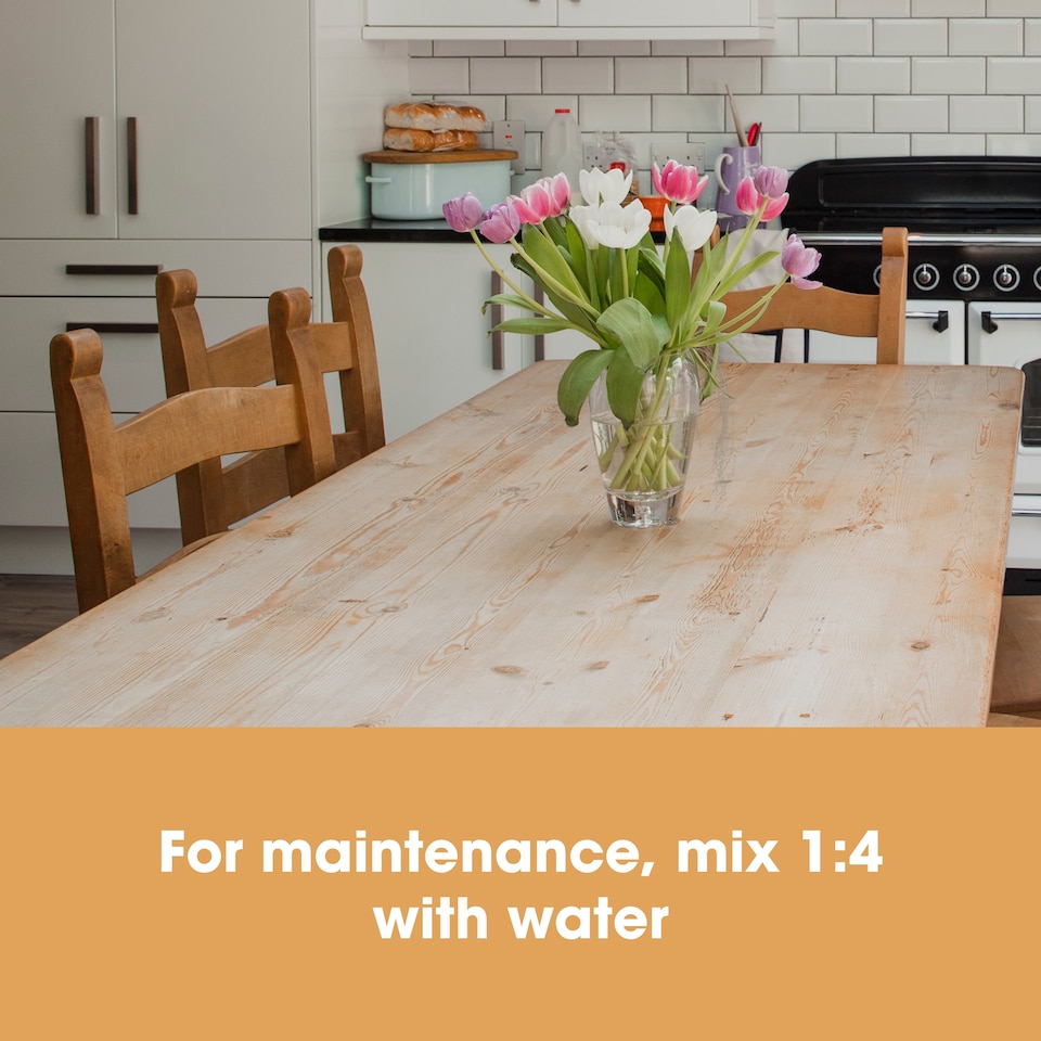 image 1 of Furniture Clinic Wood Cleaner (250ml) | Restore & Clean Wooden Floors, Furniture, Blinds, Doors, Decking and Many other Wood Surfaces - Easily Remove Wax & Polish Build up, Grease and Grime