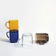 image 5 of Duralex Versailles Glass Coffee Mugs - 260ml  - Amber - Pack of 6 Orange