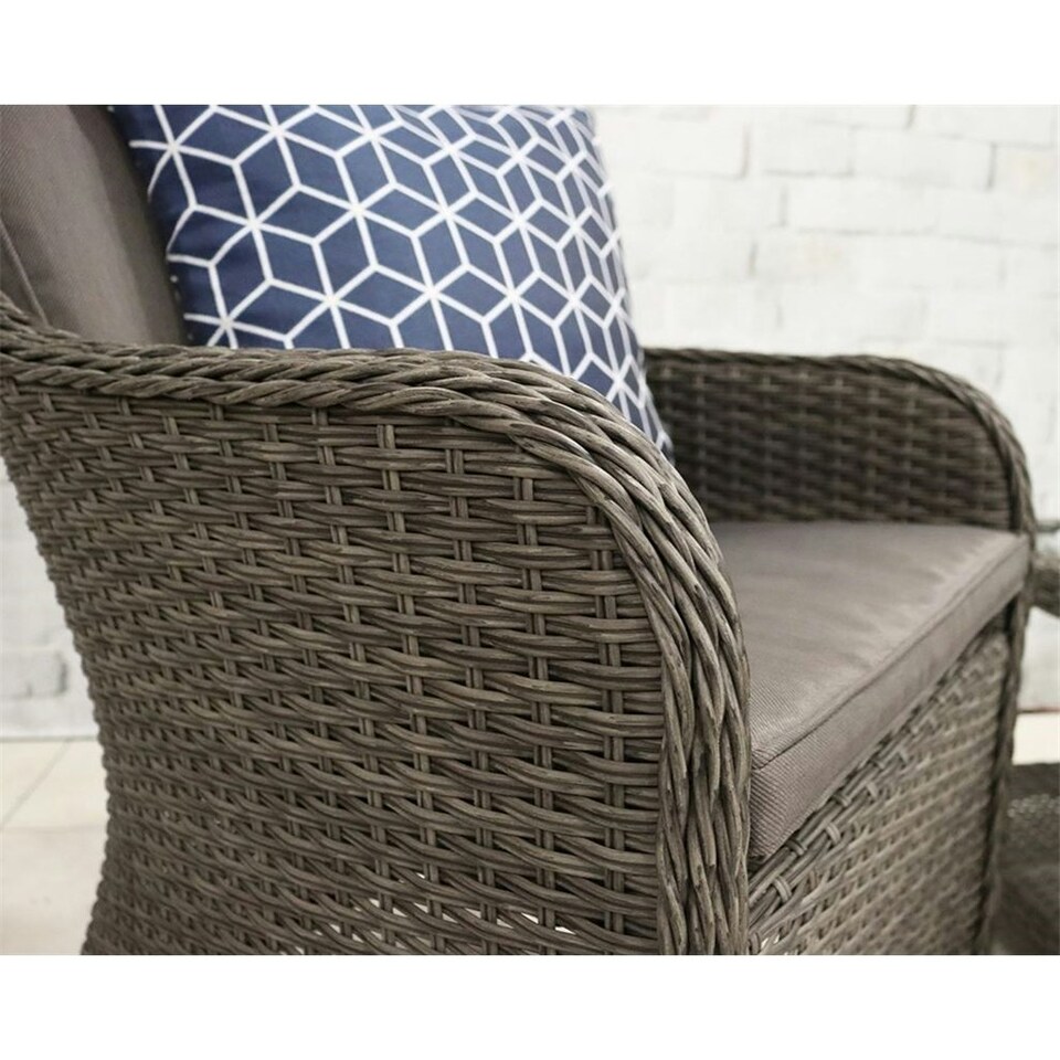 image 1 of 2 Seater Outdoor Deluxe Garden Companion Set