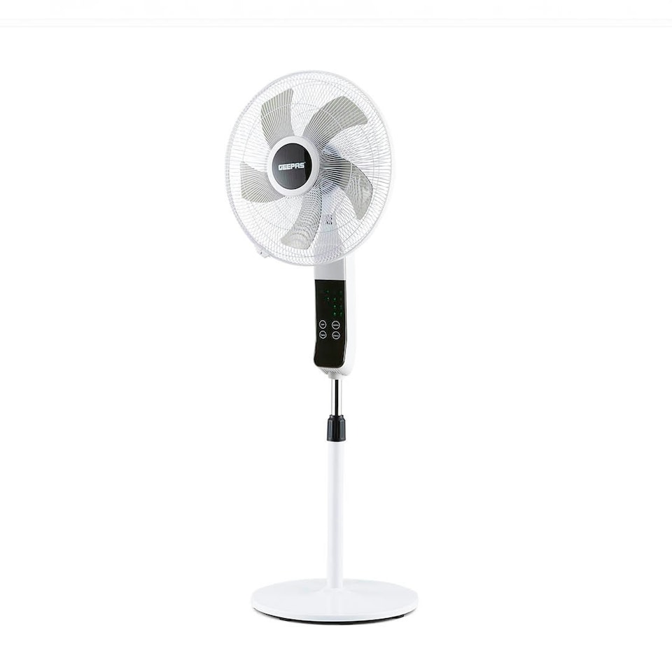 image 1 of GEEPAS 16’’ Pedestal Fan with Remote Control – 60W