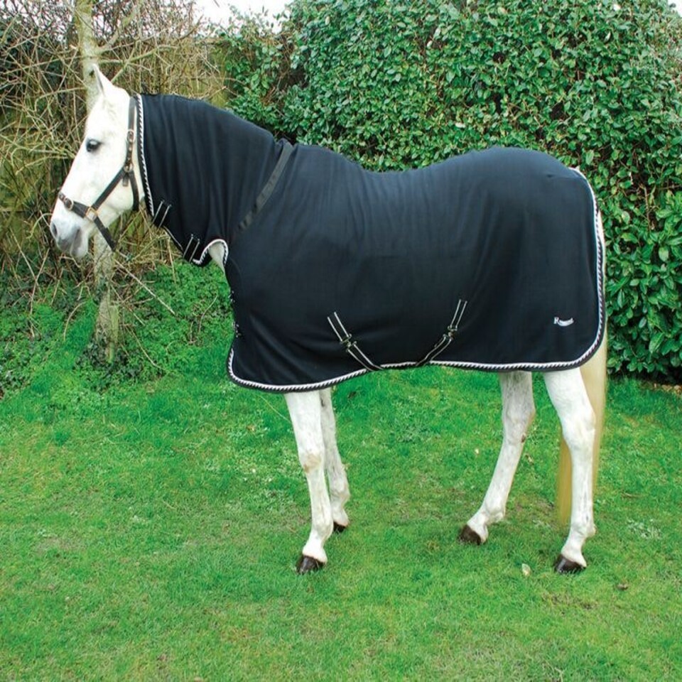 image 1 of Rhinegold Full Neck Fleece Rug Black | Size: 7ft 0
Colour: Black