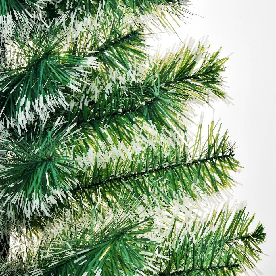 image 1 of HOMCOM 5FT Home Decoration Artificial Christmas Tree Xmas Gift Metal Stand