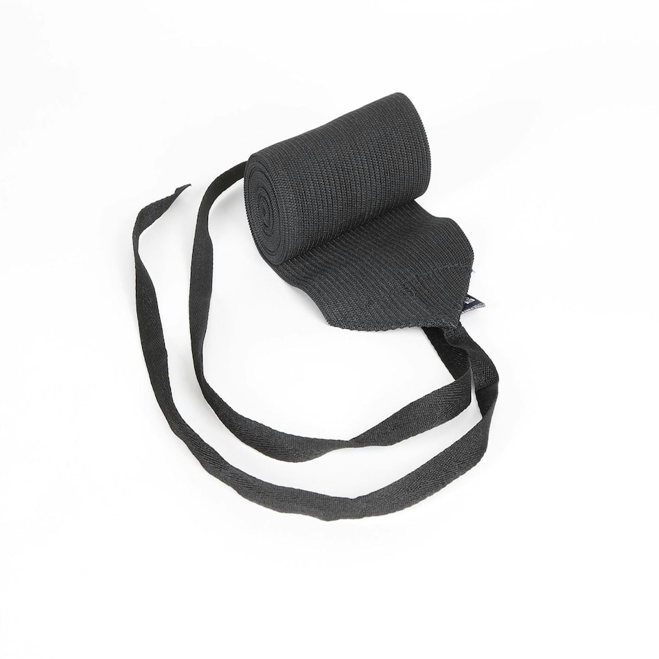 image 1 of Shires Exercise Or Tail Bandage Black | Size: 4 Inch Wide
Colour: Black