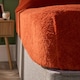 image 3 of OHS Teddy Fleece Thermal Fitted Bed Sheet | Orange | Rust | Super King