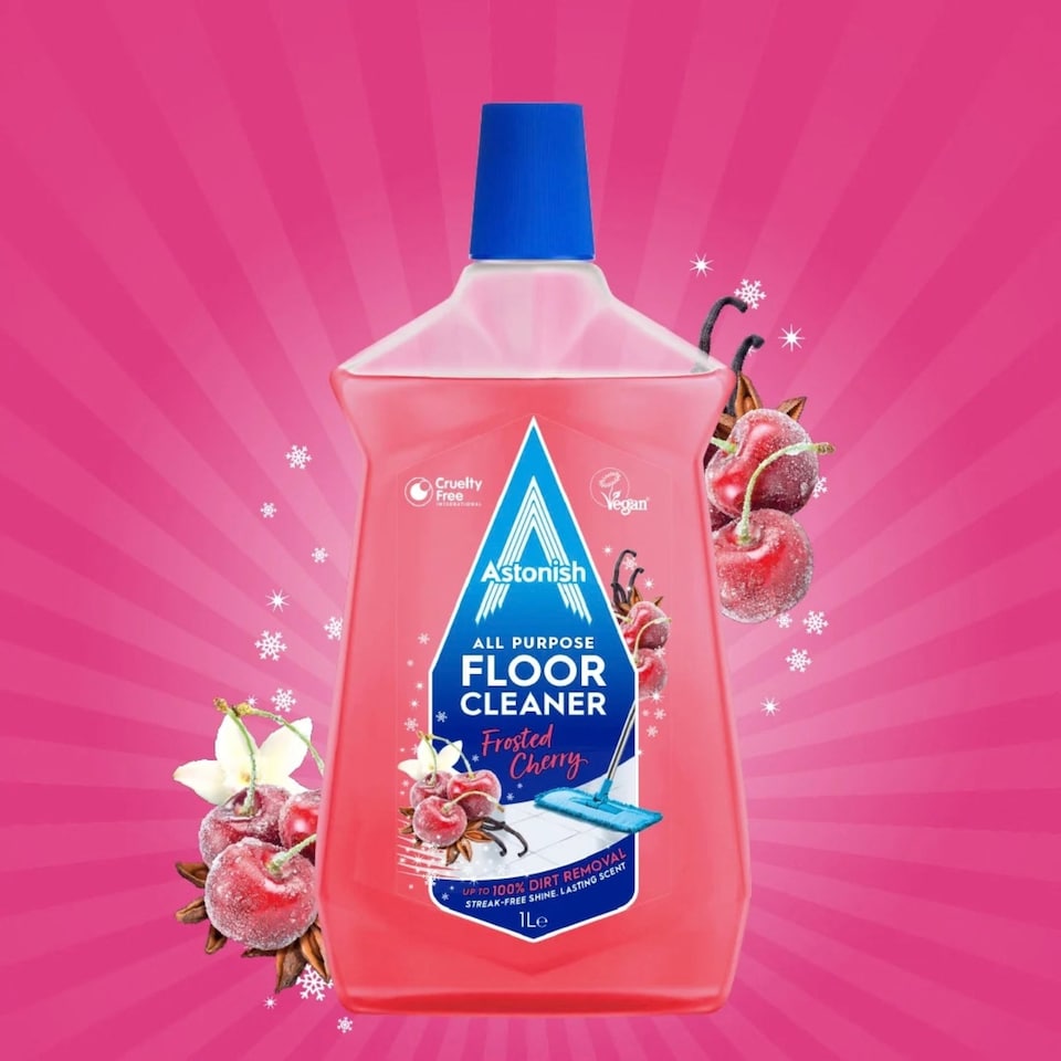 image 1 of Astonish Frosted Winter Cherry Cleaning Bundle 6 Piece
