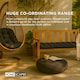 image 9 of Homescapes Garden Bench Cushion Luxury 2 Seater Cotton Indoor Outdoor Seat Pad | Black | 108 x 42 cm | 1