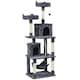 image 1 of Yaheetech 179 cm Tall Multi Level Cat Tree Kitten Condo Dark Grey
