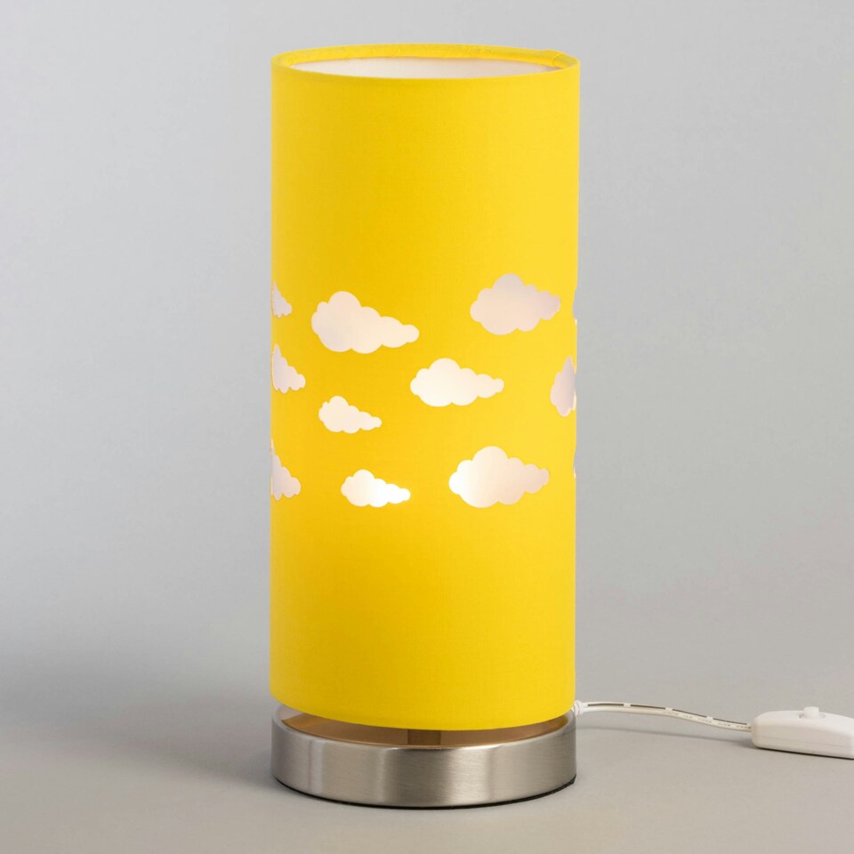 image 1 of BHS Glow Kid's LED Clouds Table Lamp, Ochre