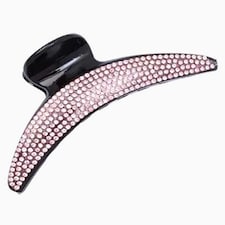 Molly And Rose Curved Plastic Clamp With Coloured Diamantes 8591 | Multi | 1