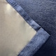 image 4 of Vogue Navy Curtains 90 x 54 inch (229 x 137 cm) Room Darkening Eyelet Thermal Noise Reducing Curtains for Bedroom and Living Room