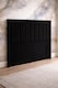 image 2 of Black Plush Panel Wing 54inch Floorstanding 6FT Headboard