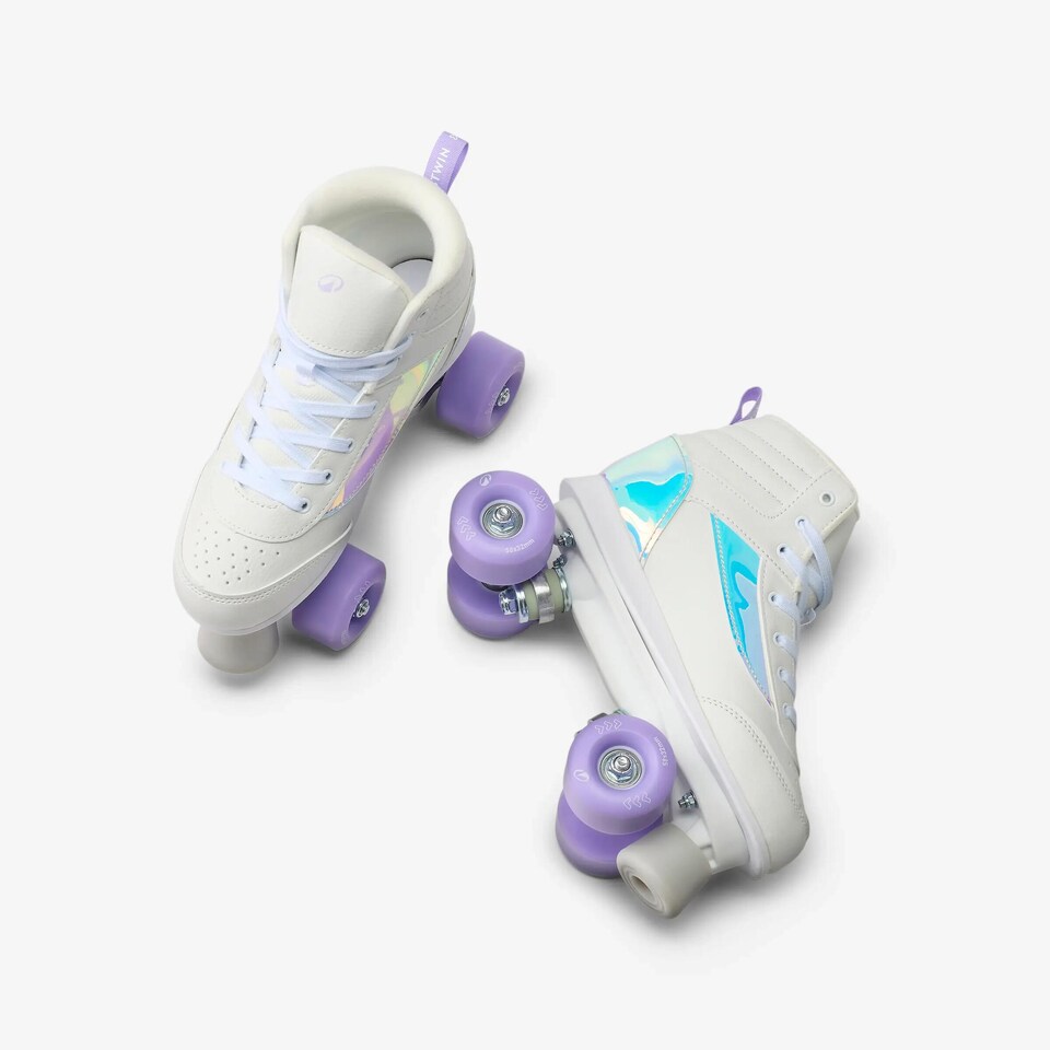image 1 of Decathlon Quad Roller Skates 100