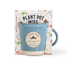 Gardeners Plant Pot Inspired Mug Caroline