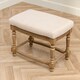 image 3 of Voyage Eloise Oak Wooden Footstool