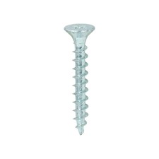 Timco - Solo Chipboard & Woodscrews - PZ - Double Countersunk - Zinc (Size 5.0 x 35 - 200 Pieces)