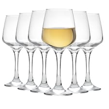 Argon Tableware Tallo White Wine Glasses - 295ml - Clear - Pack of 6
