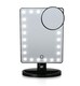 image 8 of 24 LED Makeup Mirror with mini removable 10X Magnifying Mirror