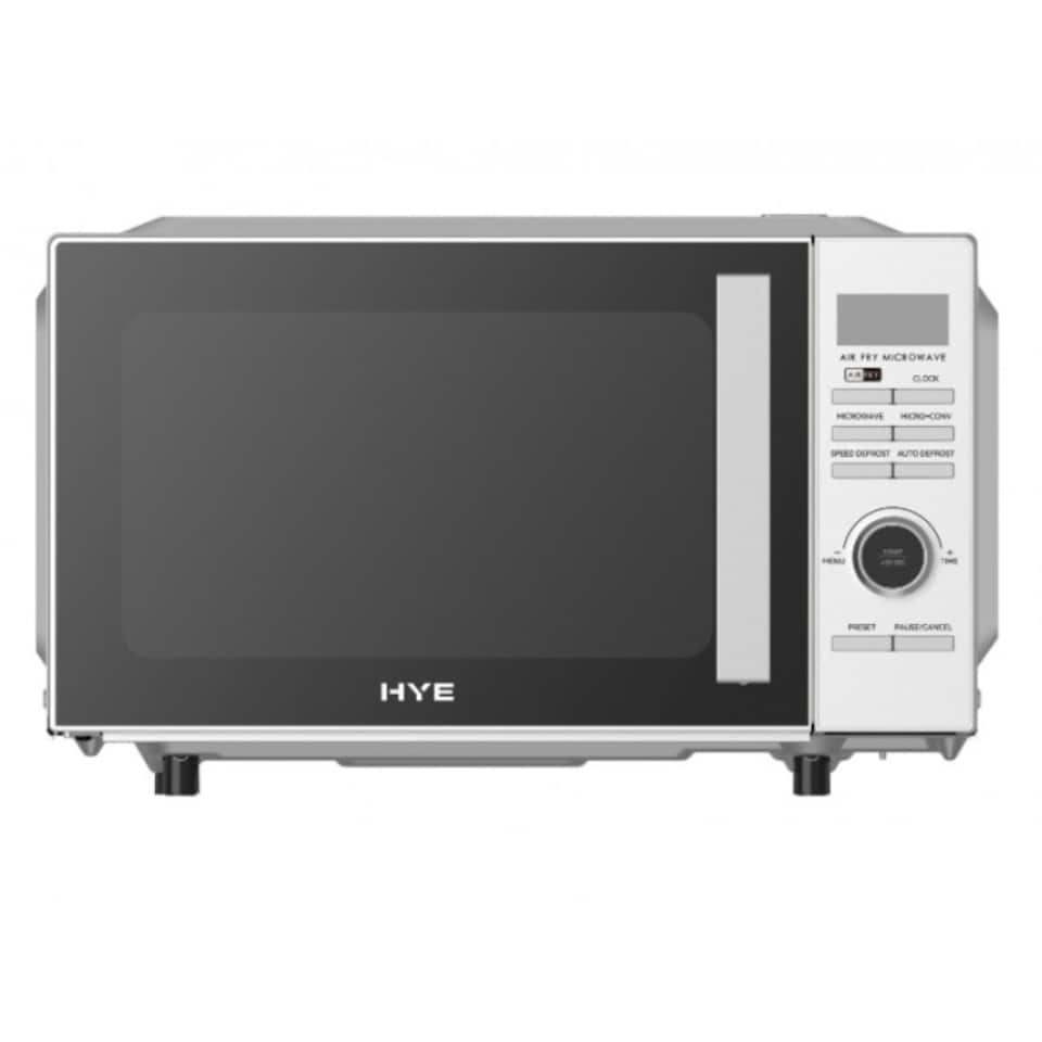 image 1 of HYE 20L 800W Freestanding Digital Microwave Oven With Air Fryer - Silver - SA01DMAF208S13