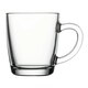 image 4 of Pasabahce Coffee Glass Mugs Sleeve 340ml | Clear | 12