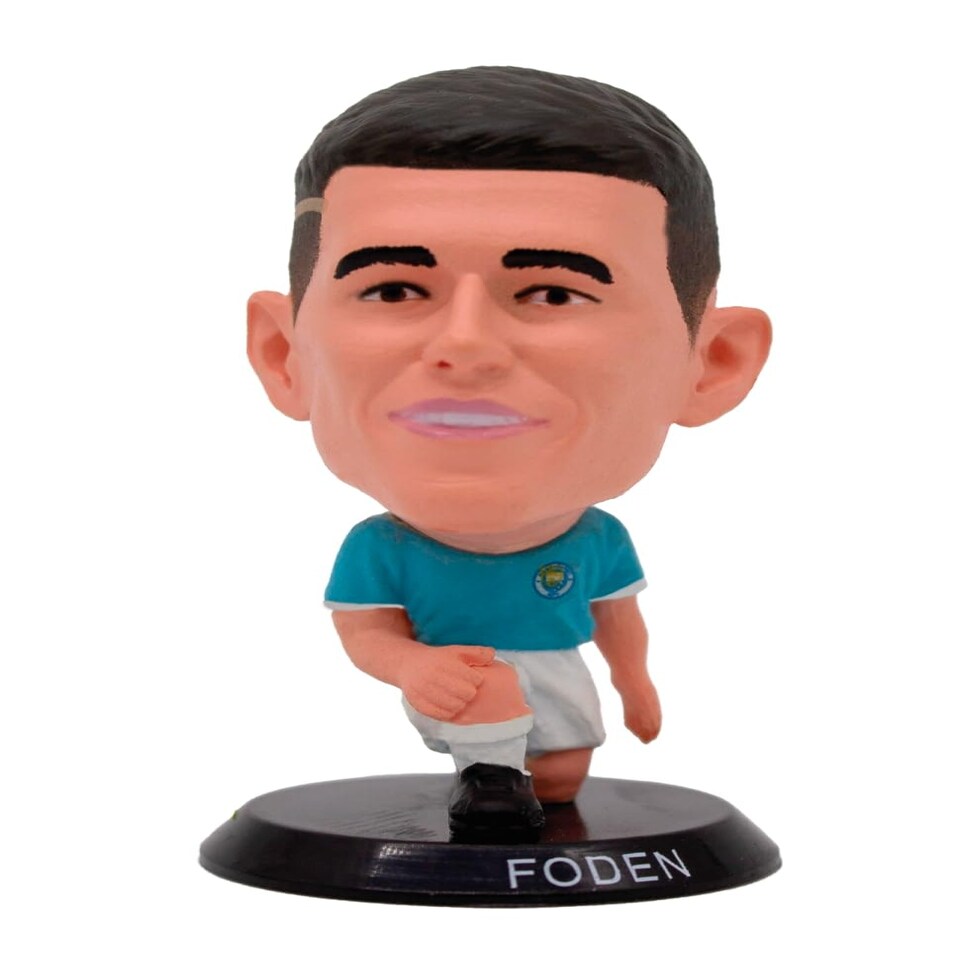 Soccerstarz - Man City Phil Foden - Home Kit (Classic Kit) (Take The Knee Pose) /Figures - Creative Toys Company
