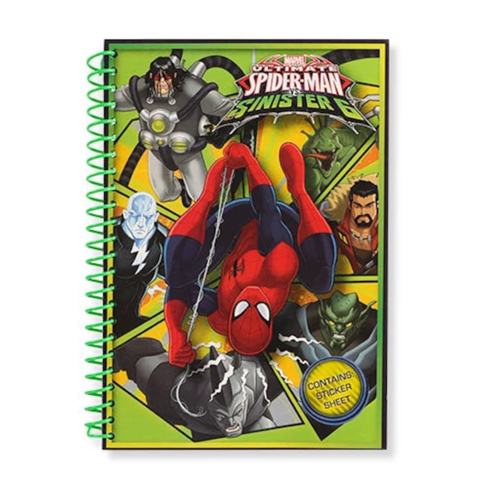 image 1 of Marvel Ultimate Spider-Man VS Sinister 6 A5 Notebook