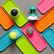 image 2 of Zeal Silicone Sink Tidy Neon Pink