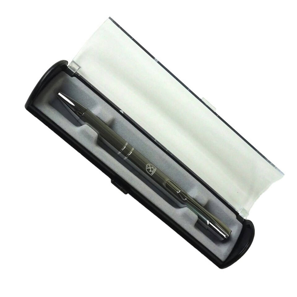 image 1 of West Ham United FC Ballpoint Pen - Grey/Gold - One Size