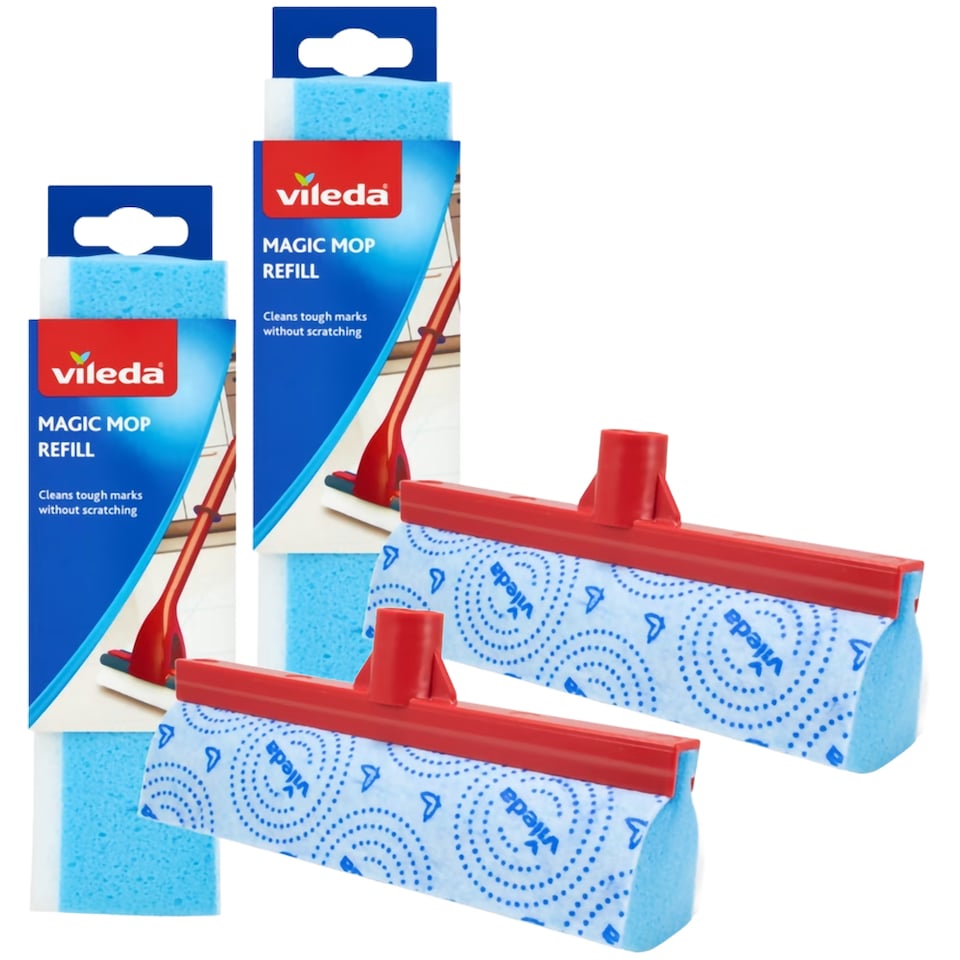 image 1 of Vileda Magic Mop Refill Twin Pack 164499