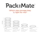 image 2 of Packmate 2pc Large Flat Vacuum Storage Bag Set (55 x 80cm) Clear