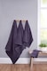 image 2 of Safari Pure Cotton Face Cloth Towels Set Of 4 | Purple | Face cloth | 4