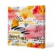 image 1 of Abstract fall seamless pattern in Bright autumn colours (Canvas Print) 90 x 90 x 4cm
