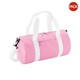 image 1 of Bagbase Mini Barrel Shoulder Bag (Pack of 2) - Classic Pink/White - One Size Pink