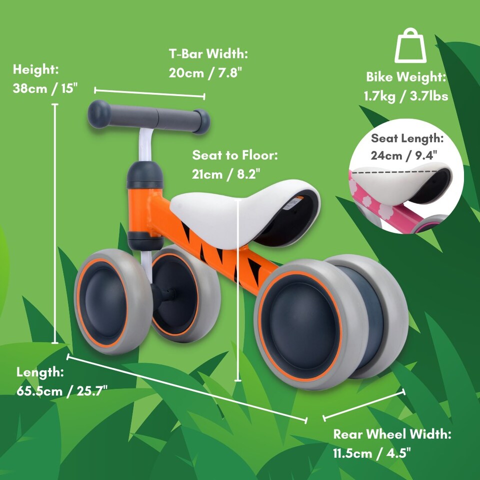 image 1 of Benny Tiger - Baby Balance Bike