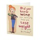 image 5 of Humour Birthday Card - Woman With A Bottle Of Wine