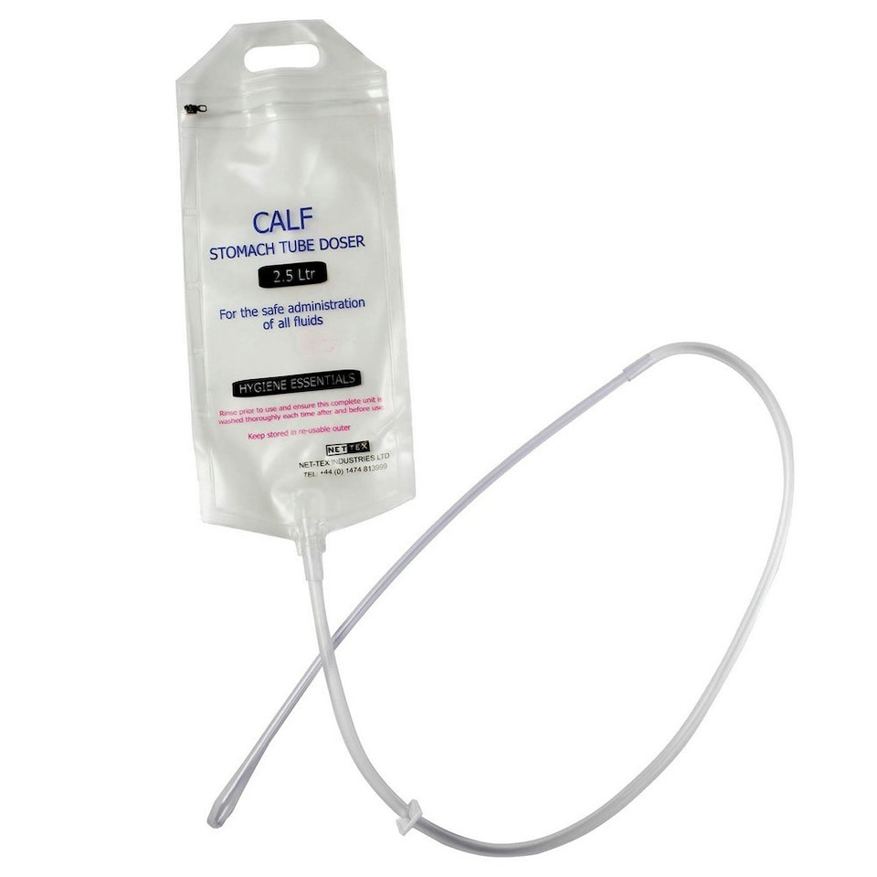 Nettex Calf Feeder Bag - White - One Size