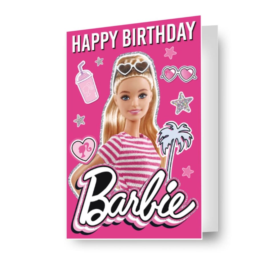 image 1 of BARBIE LENTICULAR 3D-EFFECT CARD