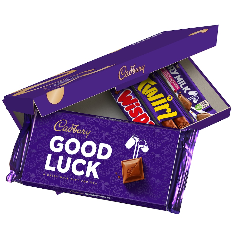 image 1 of Cadbury Good Luck Letterbox Chocolate Gift