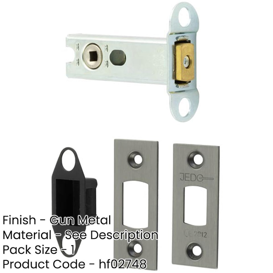 image 1 of Heavy Duty 76mm Tubular Deadbolts for Ultimate Security - Door Bolt