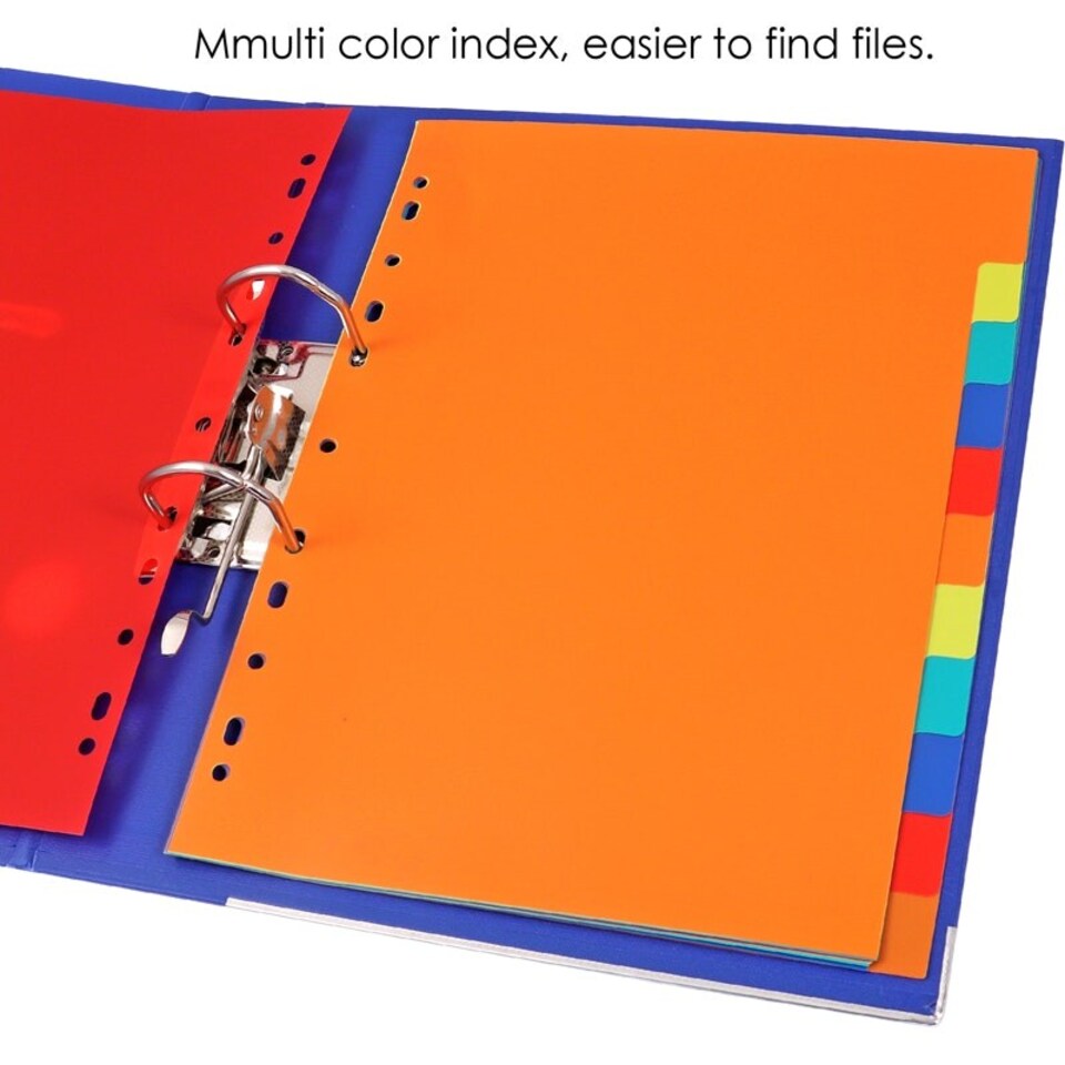 image 1 of A4 12 Part Plastic Index Divider