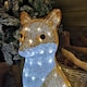 image 3 of 54cm The Snowman & Snowdog 2018 Acrylic Fox Christmas Decoration with 100 Ice White LEDs