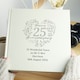 image 2 of Personalised 25th Silver Wedding Anniversary Photo Album
