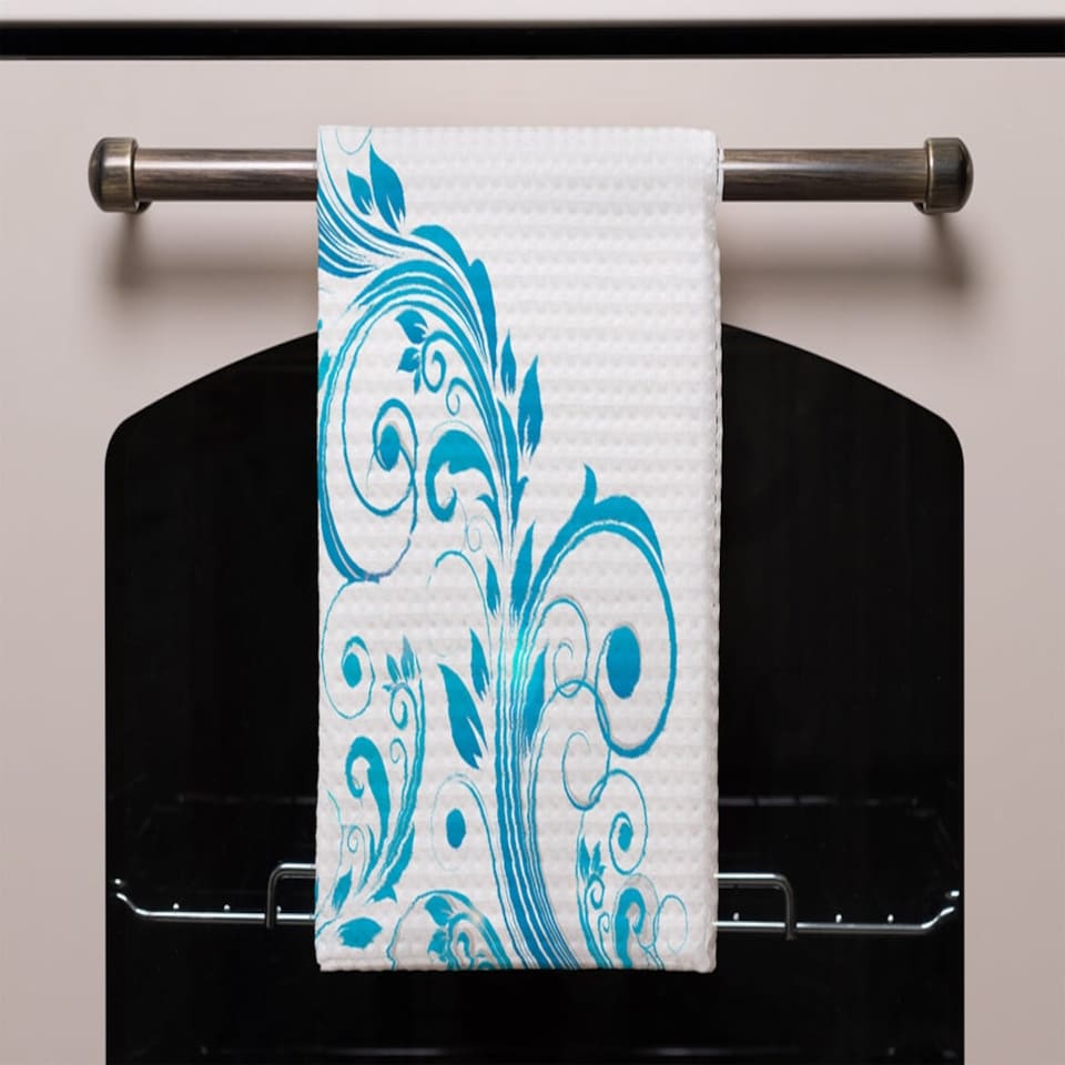 image 1 of Swirls (Kitchen Towel)