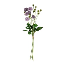 Hill Interiors Chrysanthemum Artificial Flower - Purple - One Size (UTHI4917)