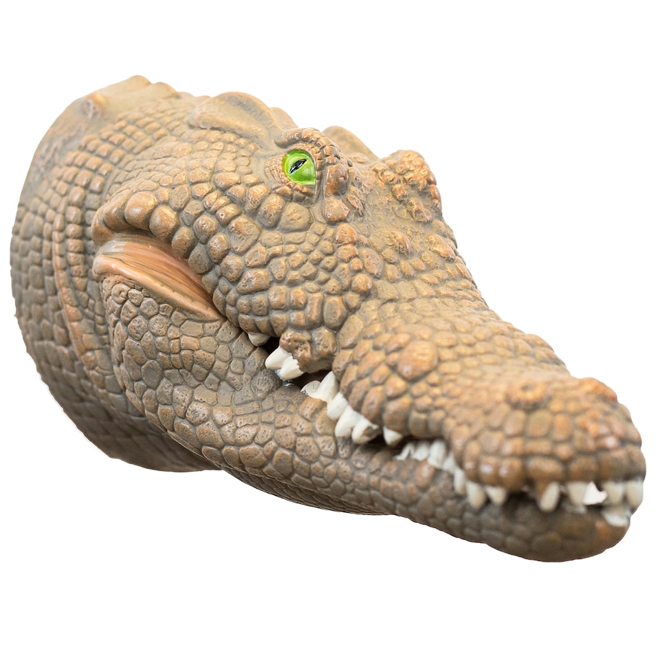 Wild Thingz Crocodile Hand Puppet - Tesco Groceries