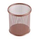 image 4 of Living and Home 6 Pcs Metal Desktop Organizer Pen Holder Set | Gold | Rose Gold